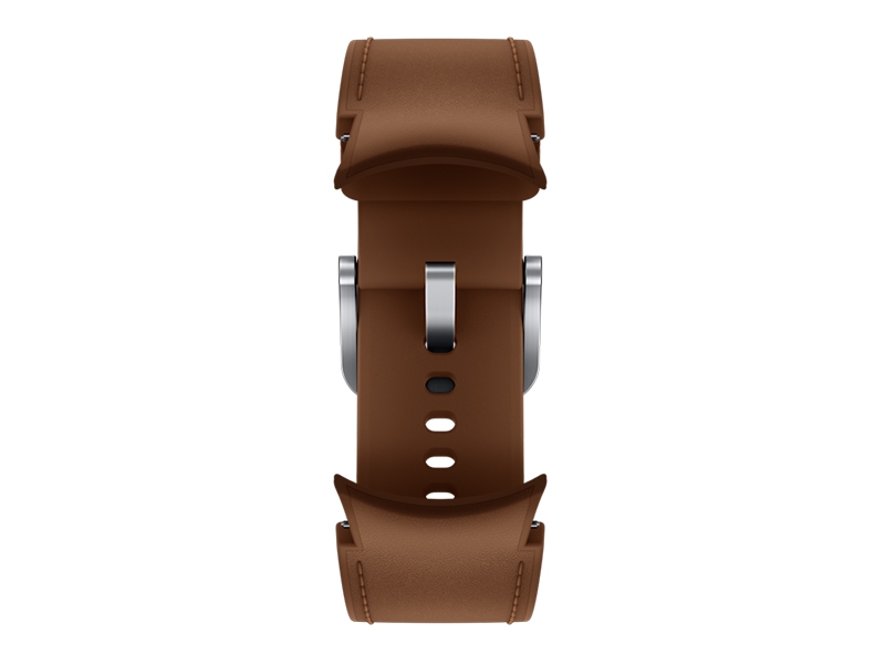 For Samsung Galaxy Watch Bands 46mm 42mm, Quick Fit Luxury Leather Watch  Strap