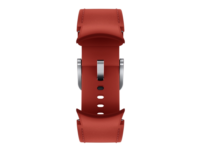 Red Samsung Hybrid Leather Band 20mm S/M 