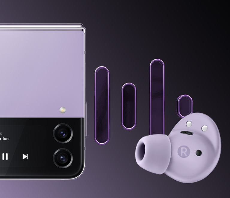 Galaxy Buds2 Pro, Bora Purple Audio - SM-R510NLVAXAR | Samsung US