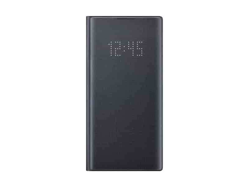 Galaxy Note10 LED Wallet Cover, Black