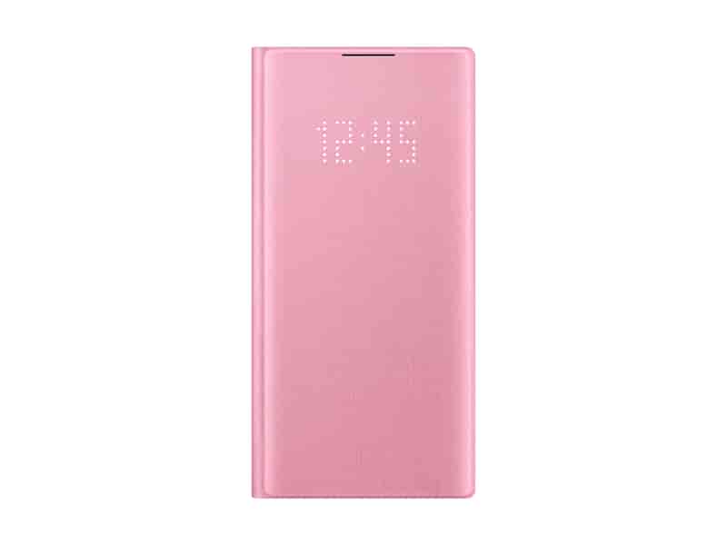 Galaxy Note10 LED Wallet Cover, Pink