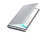 Thumbnail image of Galaxy Note10 LED Wallet Cover, Silver