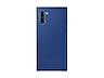 Thumbnail image of Galaxy Note10 Leather Back Cover, Blue