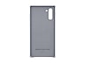 Thumbnail image of Galaxy Note10 Leather Back Cover, Silver