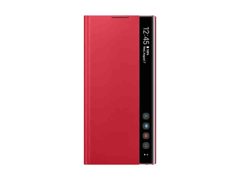 Galaxy Note10 S-View Flip Cover, Red