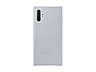 Thumbnail image of Galaxy Note10+ Leather Back Cover, Silver