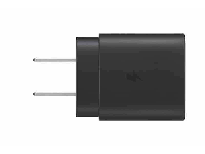 25W USB-C Fast Charging Wall Charger, Black