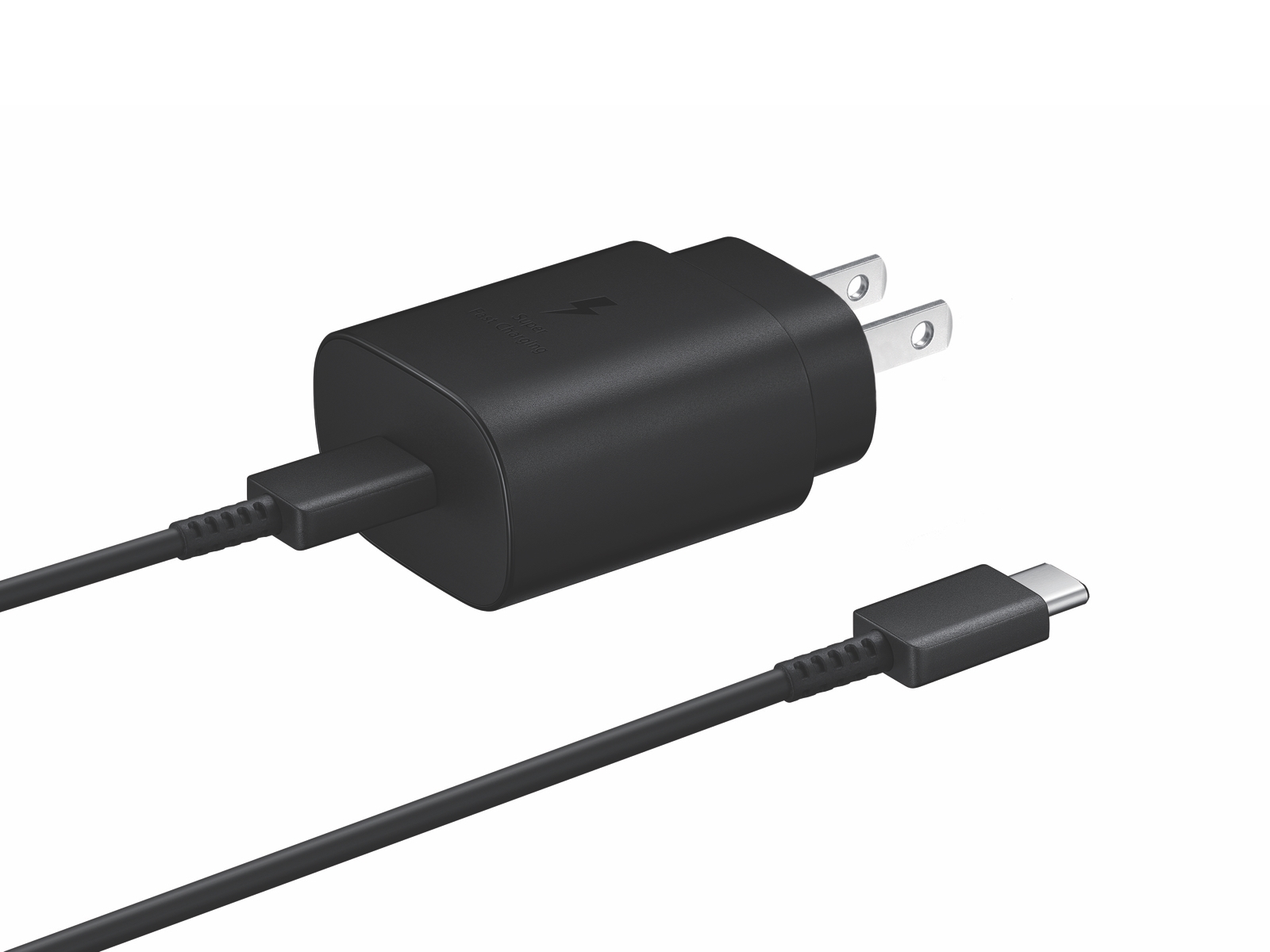 25W USB-C Fast Charging Charger, Black Mobile Accessories - EP-TA800XBEGUS | Samsung US