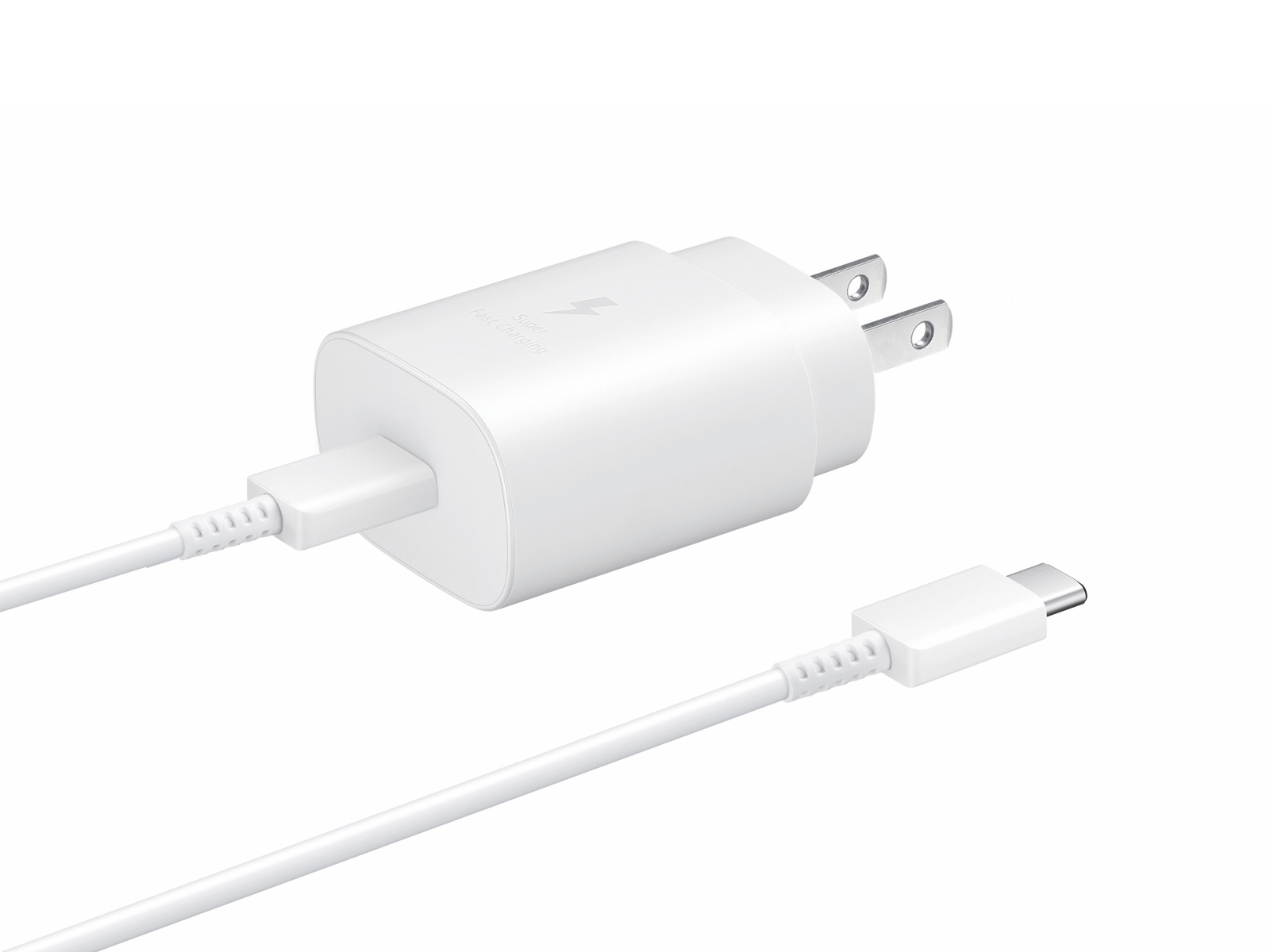 Samsung Fast Charger 25W With USB-C Cable White
