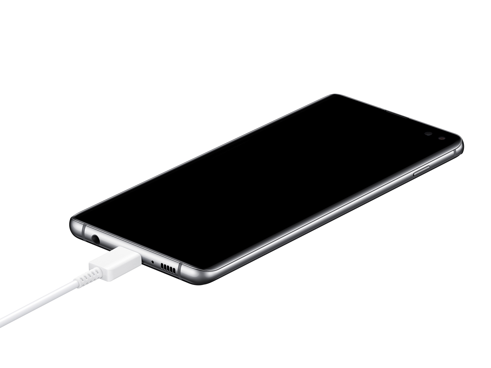 Chargeur USB-C 25W + Câble USB-C vers USB-C Blanc 1M pour Samsung