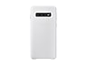 Thumbnail image of Galaxy S10 Leather Back Cover, White