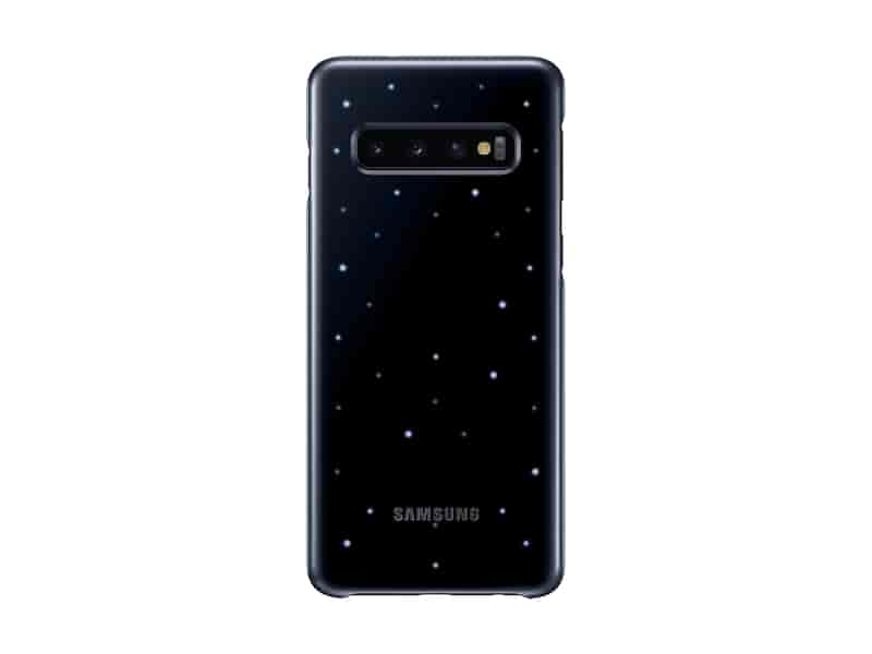 Galaxy S10 LED Back Cover, Black Mobile Accessories EFKG973CBEGUS Samsung US