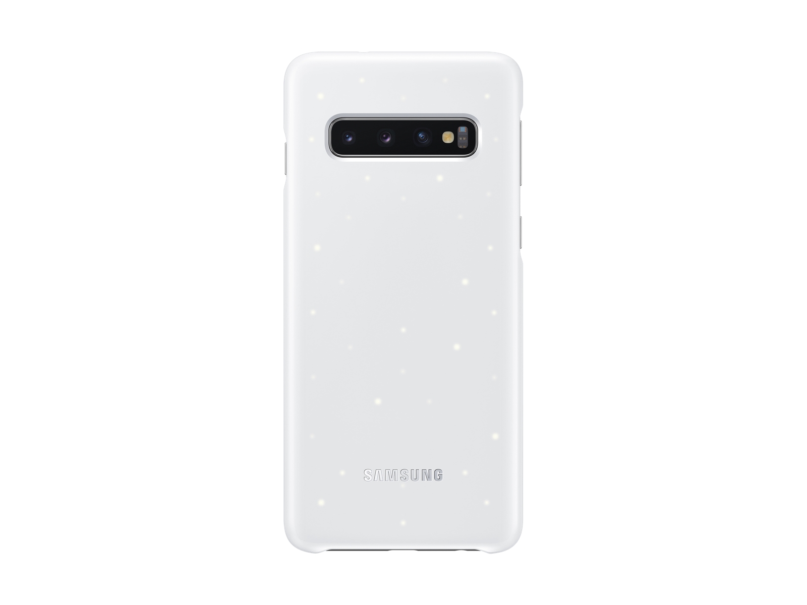 EF-KG973CWEGUS | Galaxy S10 LED Back Cover White | Samsung