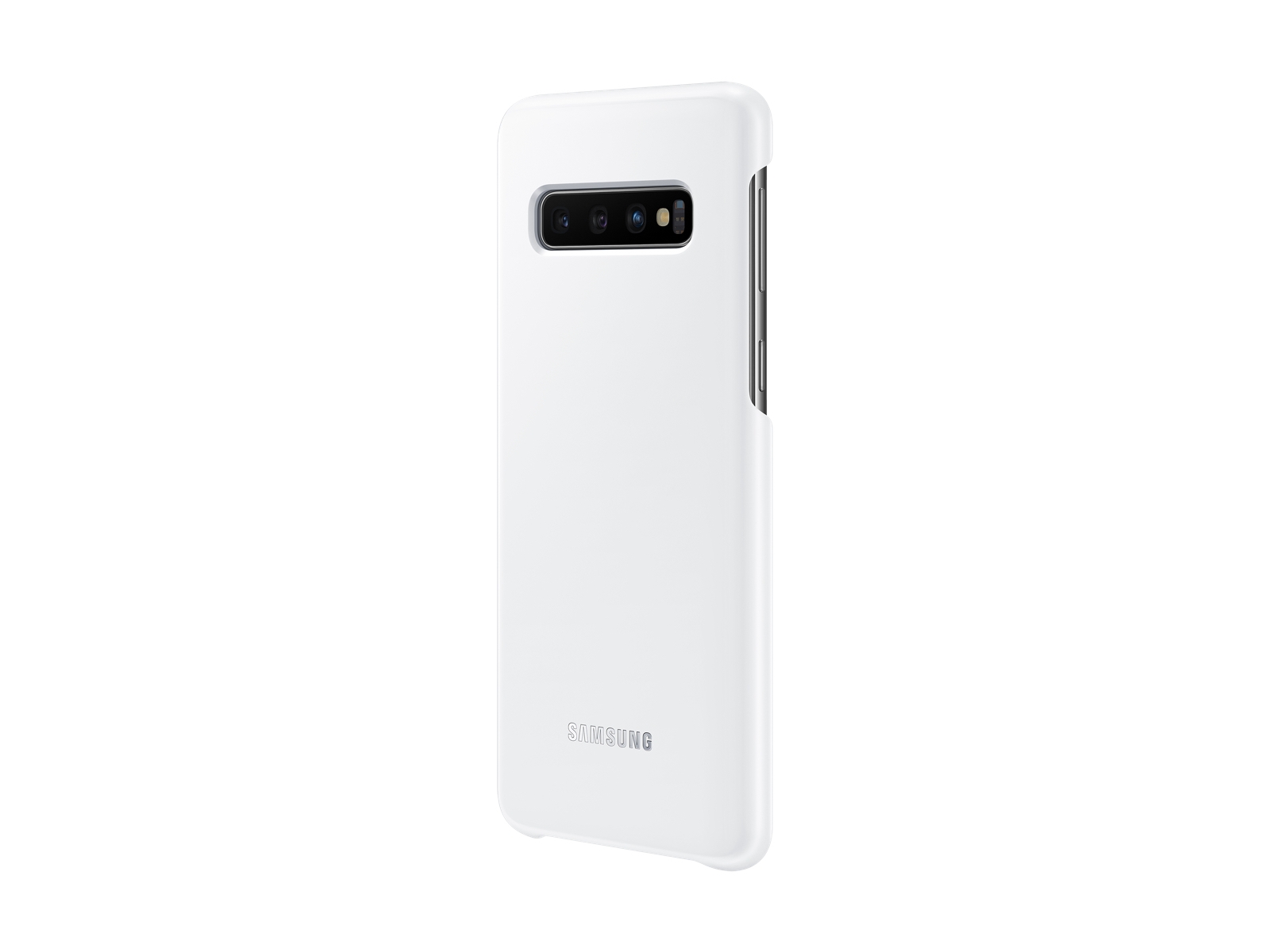 Galaxy S10 LED  Back  Cover  White Mobile  Accessories EF 