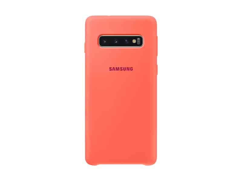 Galaxy S10 Silicone Cover, Pink