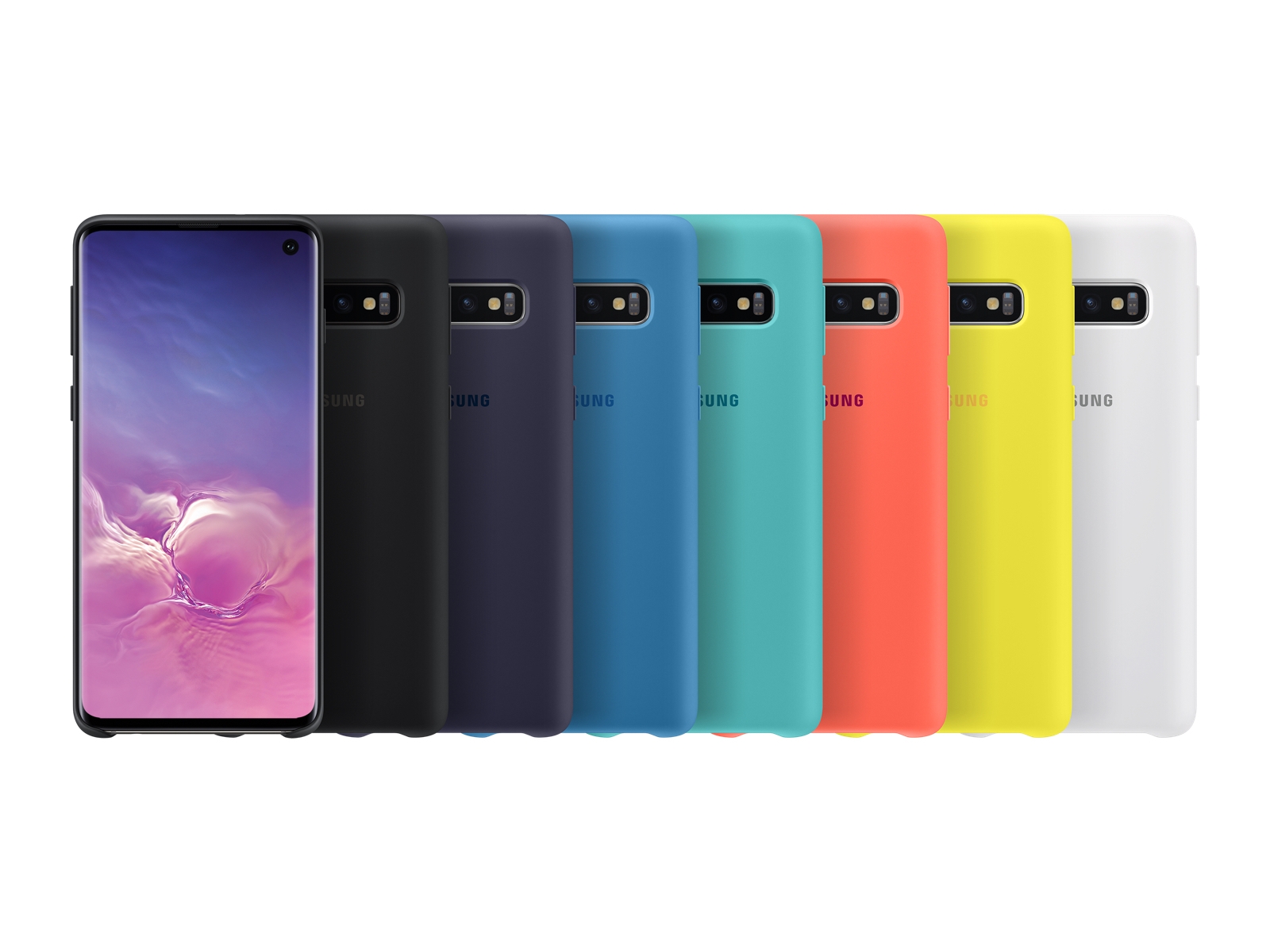 Thumbnail image of Galaxy S10 Silicone Cover, Blue