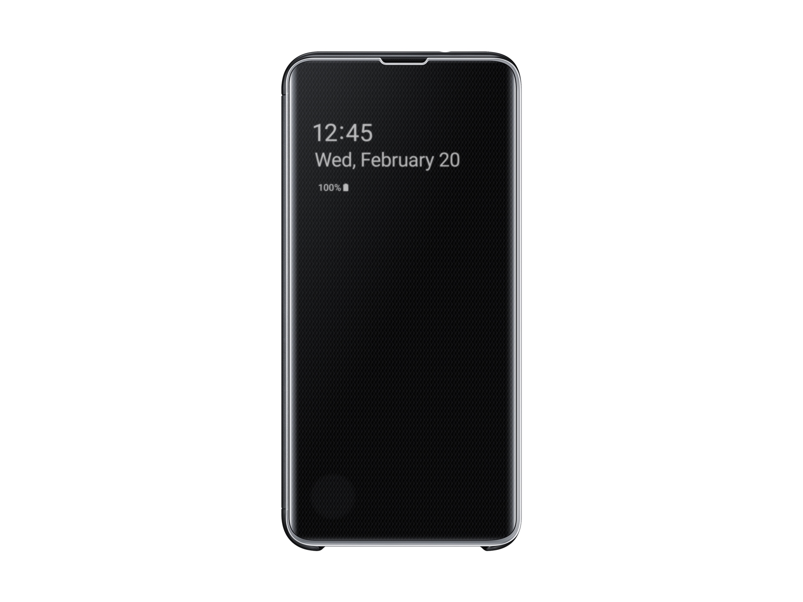Samsung Galaxy S10e S-View Flip Cover, Black