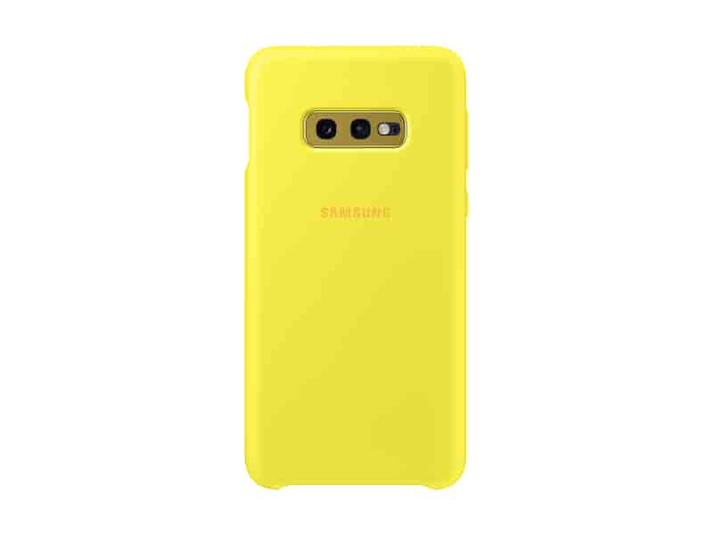Galaxy S10e Silicone Cover, Yellow