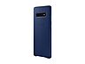 Thumbnail image of Galaxy S10+ Leather Back Cover, Navy