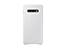 Thumbnail image of Galaxy S10+ Leather Back Cover, White
