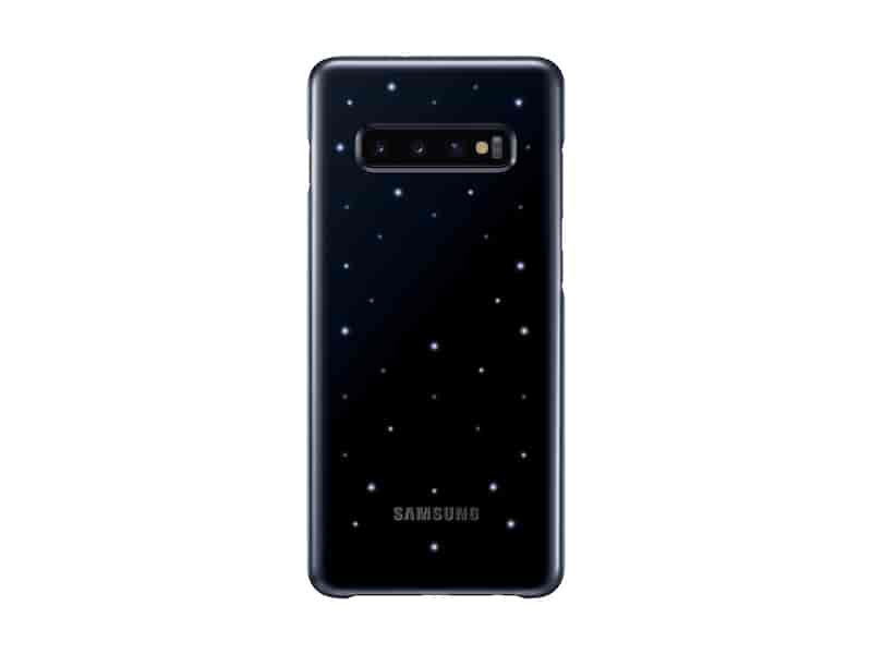 Galaxy S10+ LED Back Cover, Black