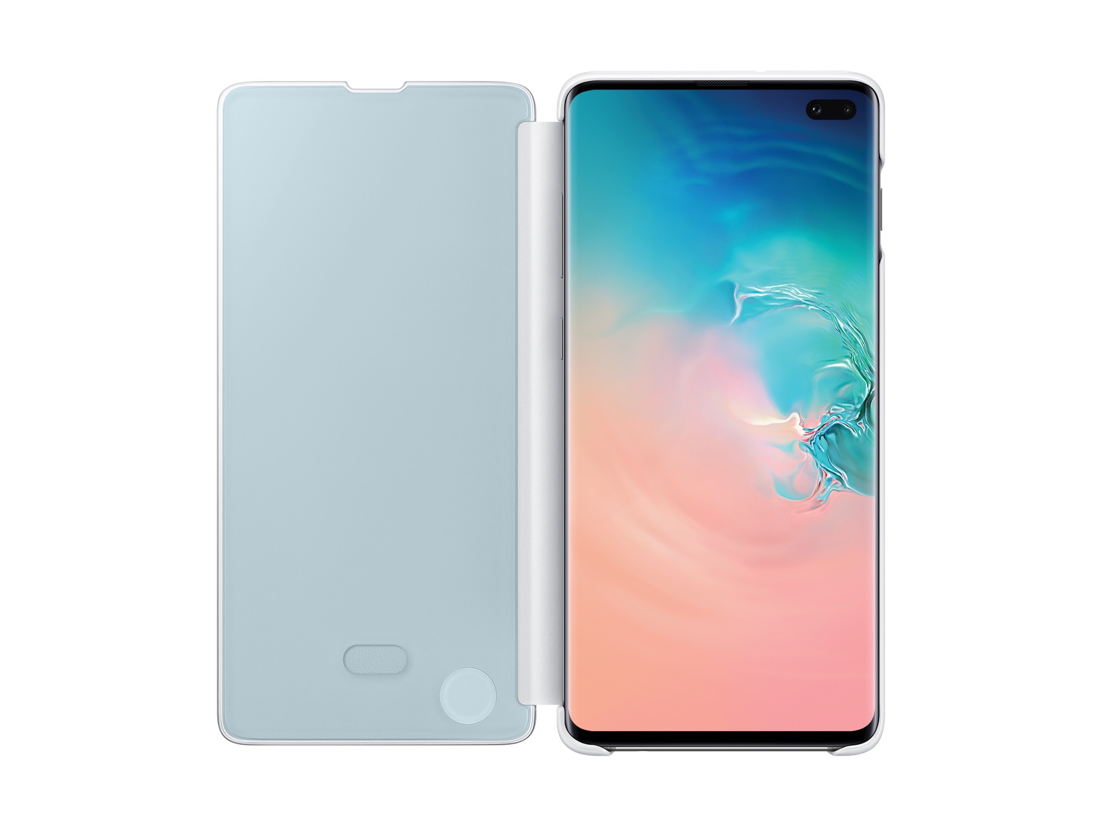 Thumbnail image of Galaxy S10+ S-View Flip Cover, White