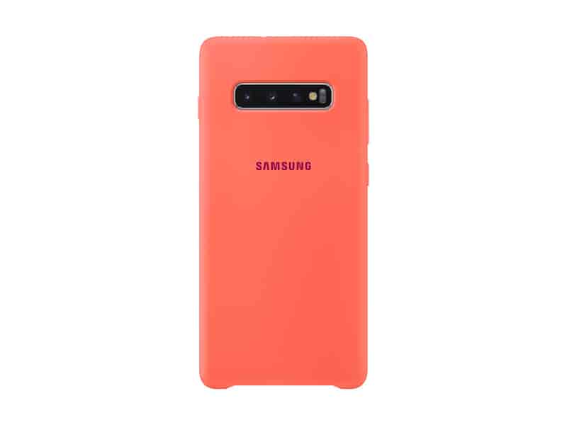 Galaxy S10+ Silicone Cover, Pink
