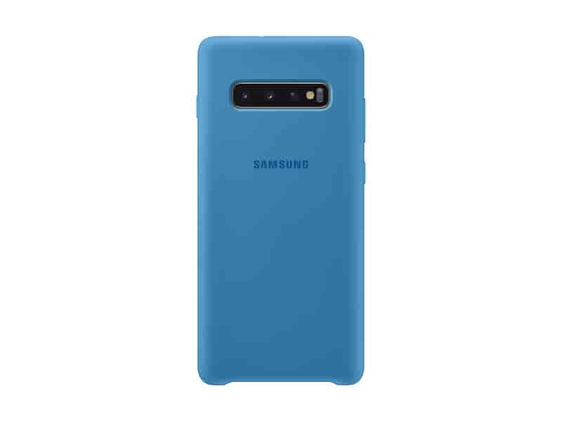 Galaxy S10+ Silicone Cover, Blue