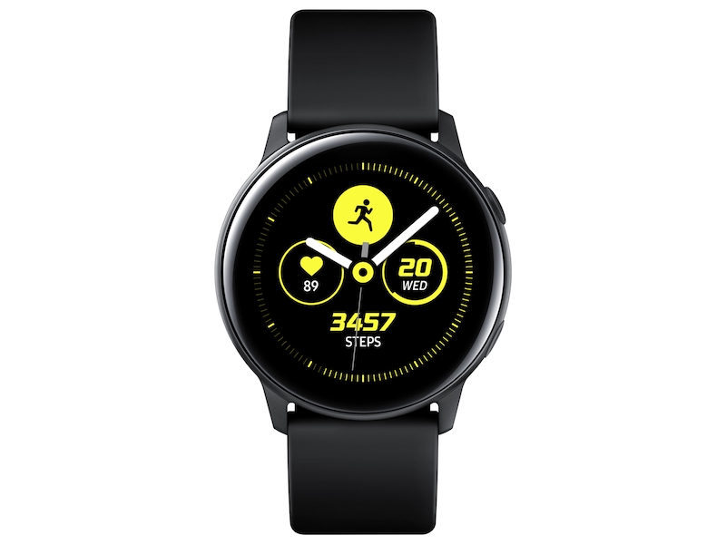 Galaxy Watch Active 40mm Black Wearables Sm R500nzkaxar Samsung Us