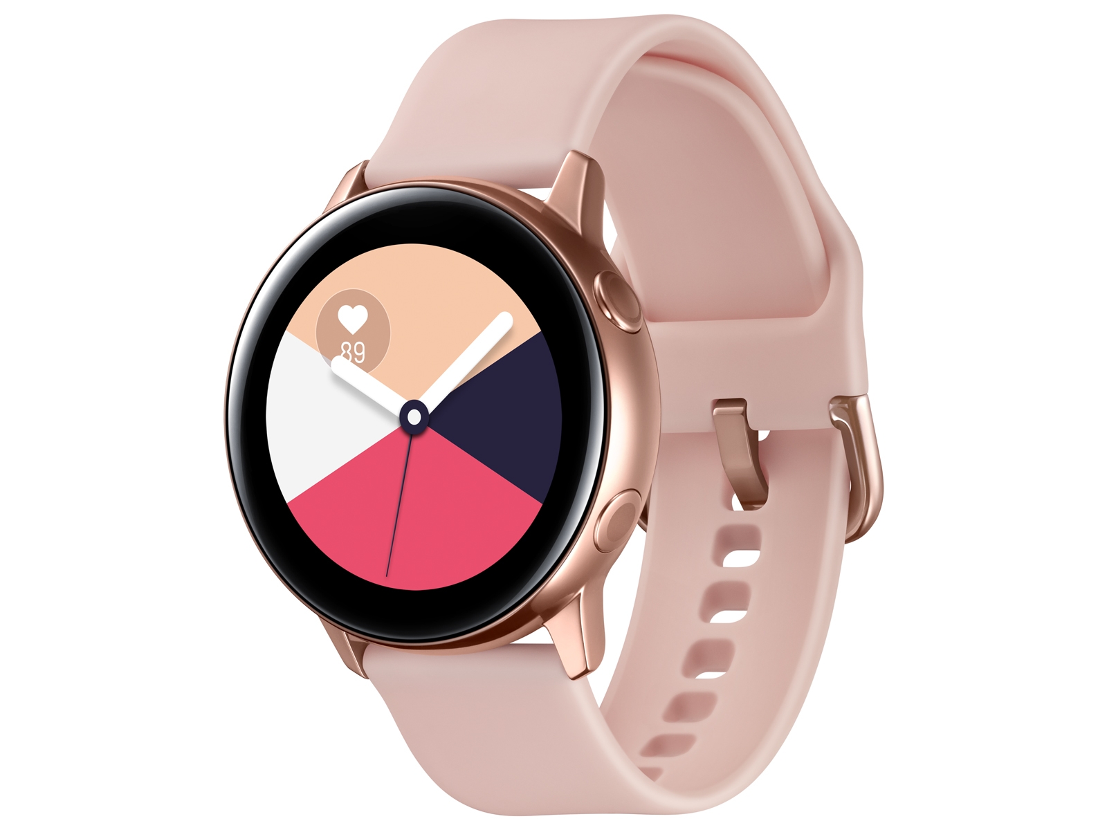 Galaxy Watch Active (40mm), Rose Gold (Bluetooth) Wearables - SM ...