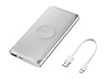 Thumbnail image of Wireless Charger Portable Battery 10,000 mAh, Silver