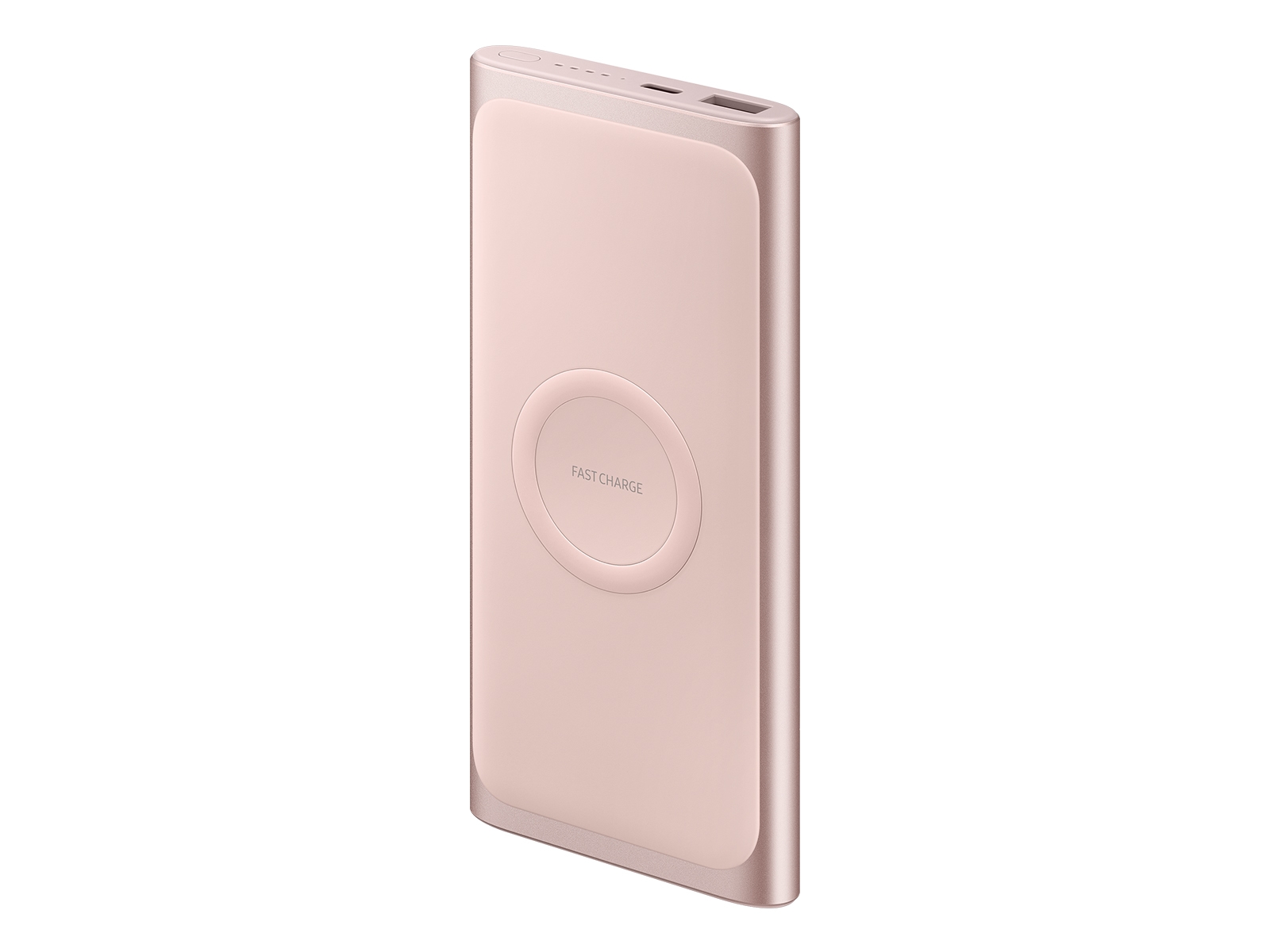 Wireless Charger Portable Battery 10,000 mAh, Pink