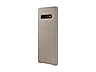 Thumbnail image of Galaxy S10+ Leather Back Cover, Gray