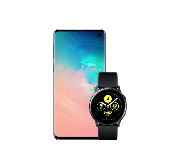 Galaxy Watch Active (40mm) Black Wearables SMR500NZKAXAR Samsung US