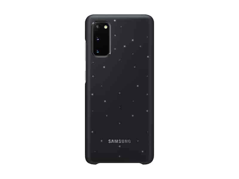 Galaxy S20 5G LED Back Cover, Black