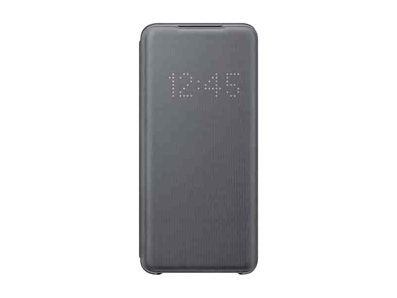 Galaxy S20 5G LED Wallet Cover, Gray