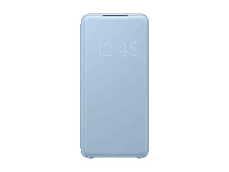 Galaxy S20 5G LED Wallet Cover, Blue