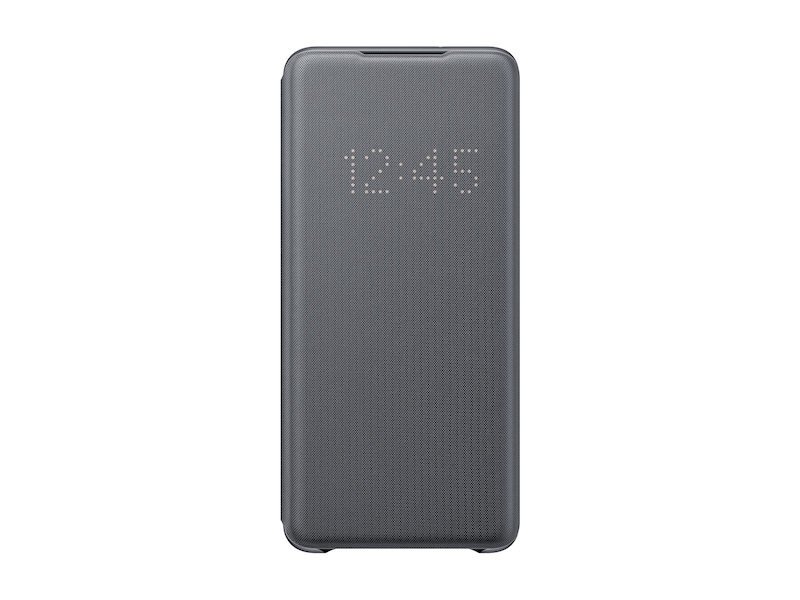 Galaxy S20+ 5G LED Wallet Cover, Gray