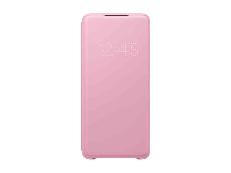 Galaxy S20+ 5G LED Wallet Cover, Pink