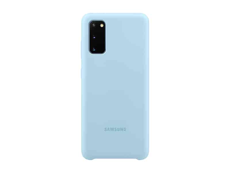 Galaxy S20 5G Silicone Cover, Blue
