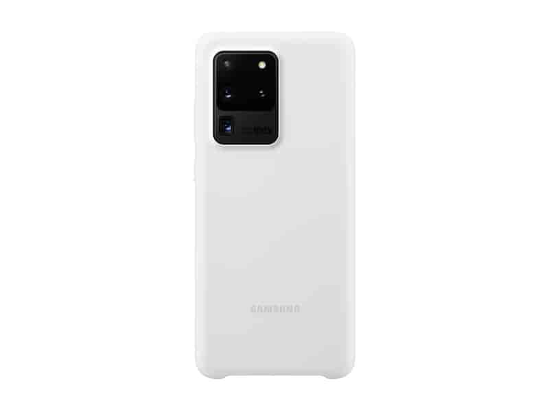 Galaxy S20 Ultra 5G Silicone Cover, White