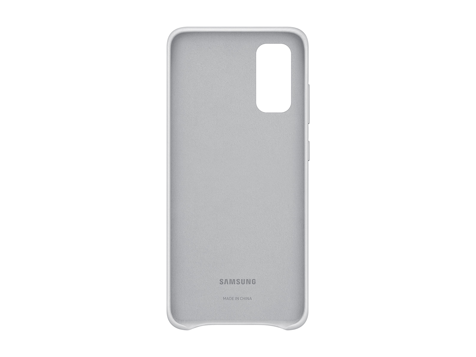 Thumbnail image of Galaxy S20 5G Leather Cover, Silver