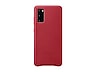 Thumbnail image of Galaxy S20 5G Leather Cover, Red