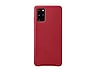 Thumbnail image of Galaxy S20+ 5G Leather Cover, Red