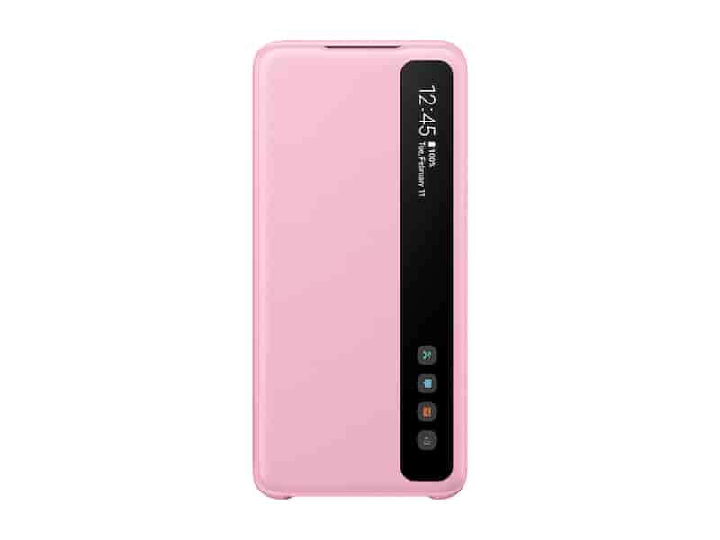 Galaxy S20 5G S-View Flip Cover, Pink
