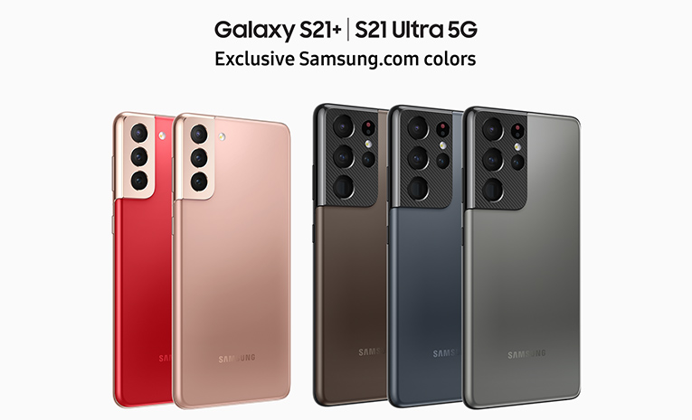Samsung Galaxy S21, S21+ e S21 Ultra