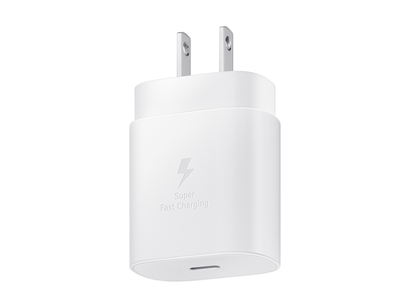 25W Super Fast Wall Charger, White