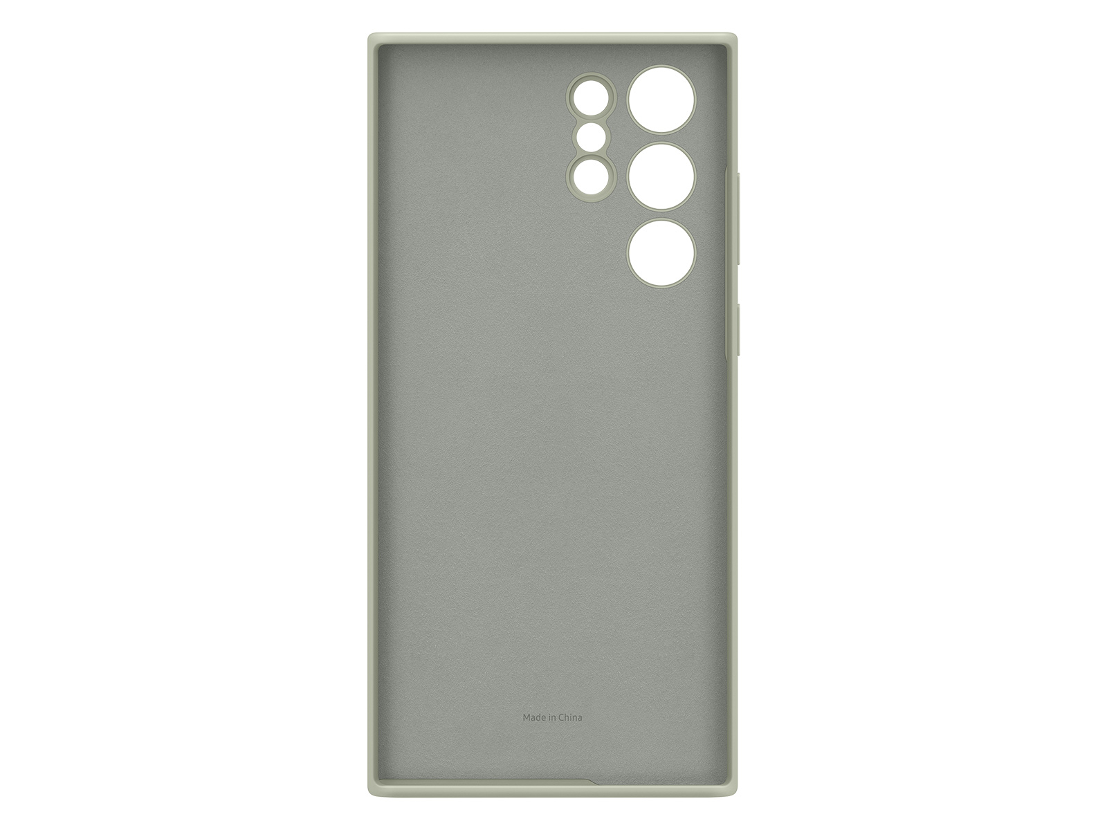 Thumbnail image of Galaxy S22 Ultra Silicone Cover, Olive Green