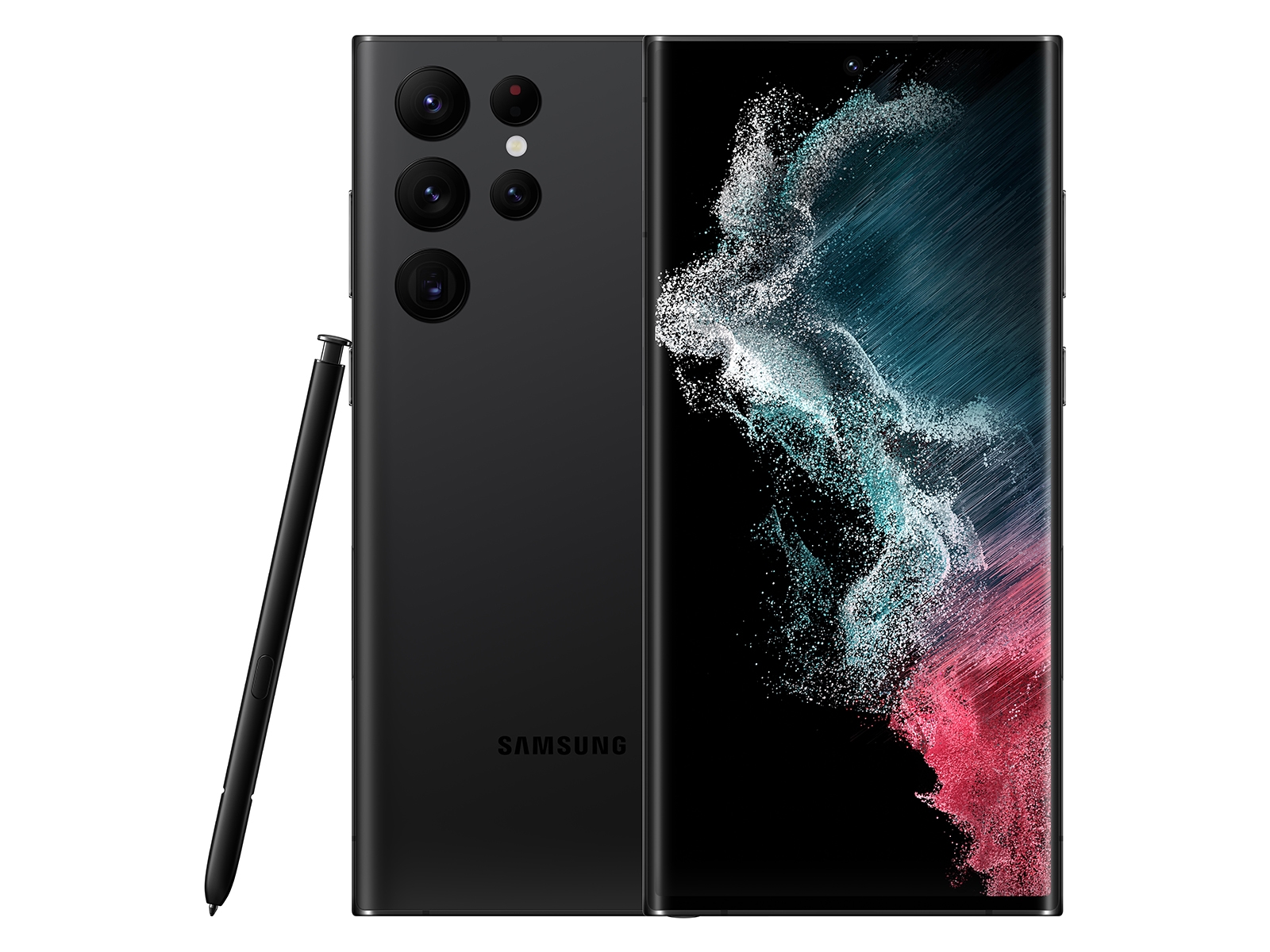 Samsung Galaxy S22 Ultra, 128GB in Phantom Black  Unlocked  SM-S908UZKAXAA