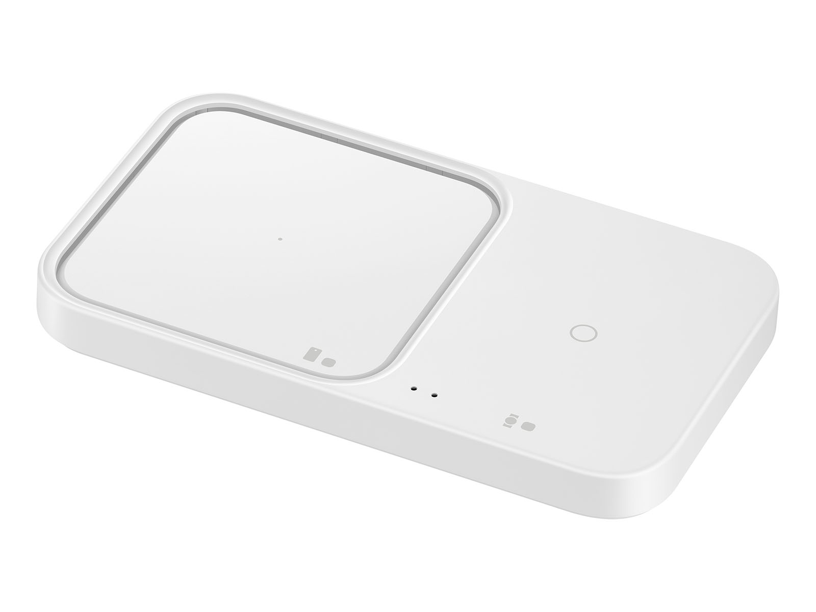 Thumbnail image of 15W Wireless Charger Duo with Travel Adapter, White